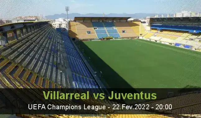 Juventus x Villarreal Liga dos Campeões 2021 Prognóstico de Aposta