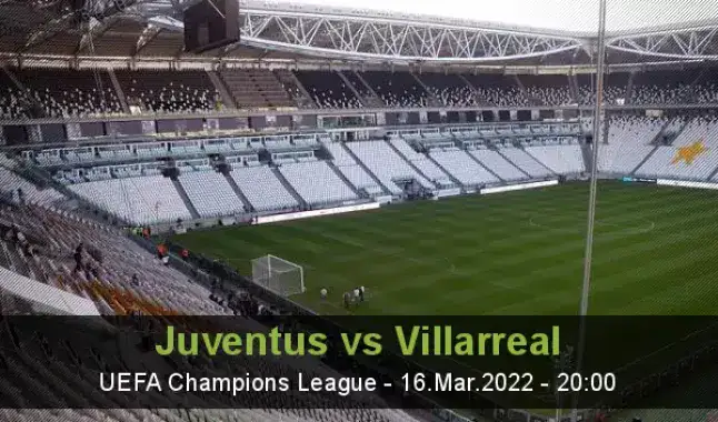 Juventus x Villarreal Liga dos Campeões 2021 Prognóstico de Aposta